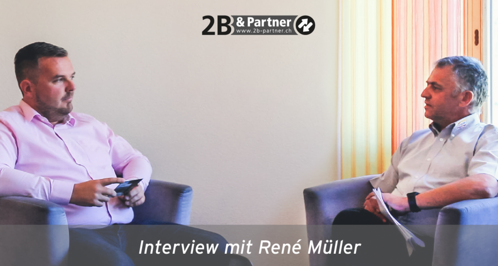 Interview Situation René Müller & Hansjürg Josi